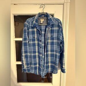 L.L. Bean Men’s 1913 Field Flannel Shirt, Slightly Fitted Untucked Fit